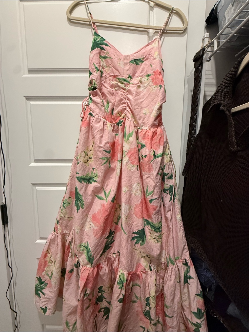 Cotton silk dress